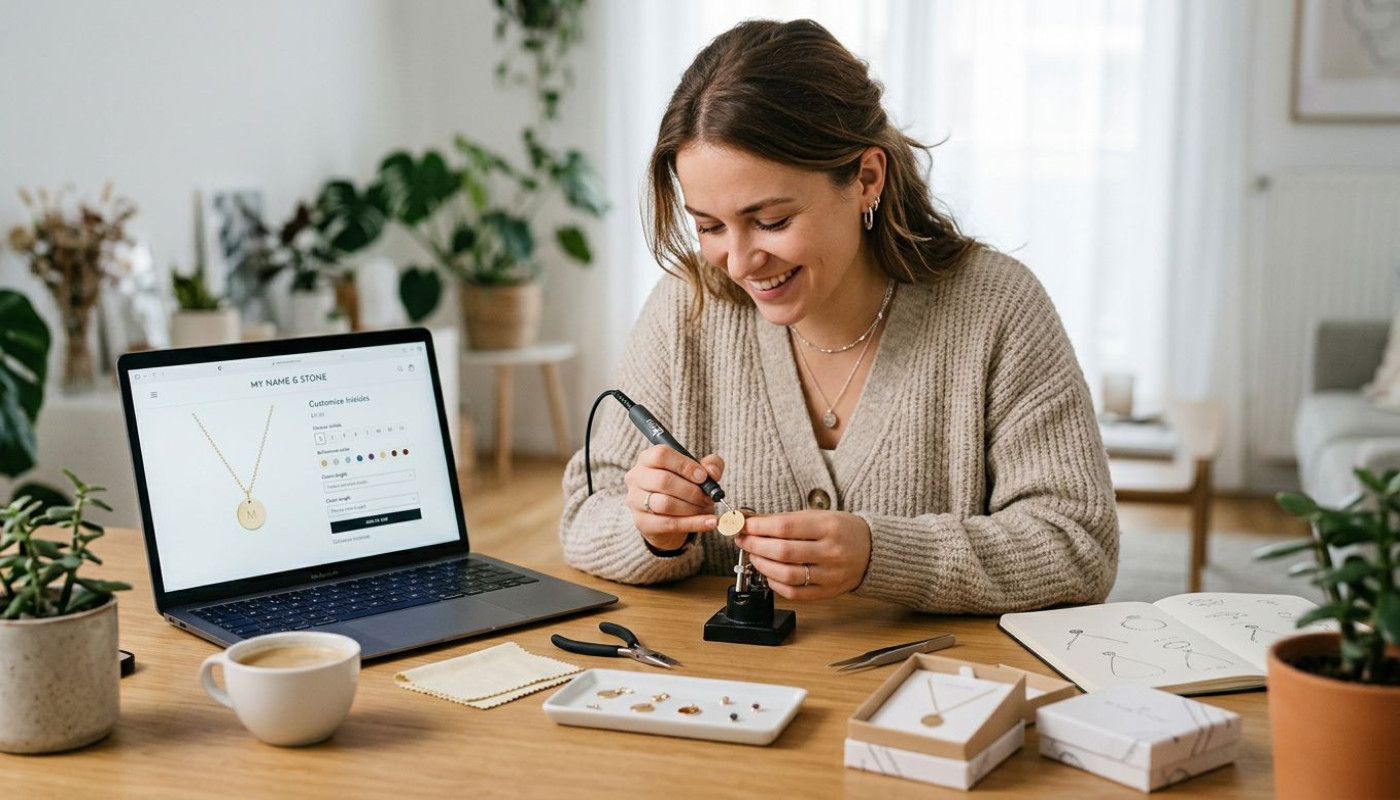 El auge de la personalización en joyería para tiendas online